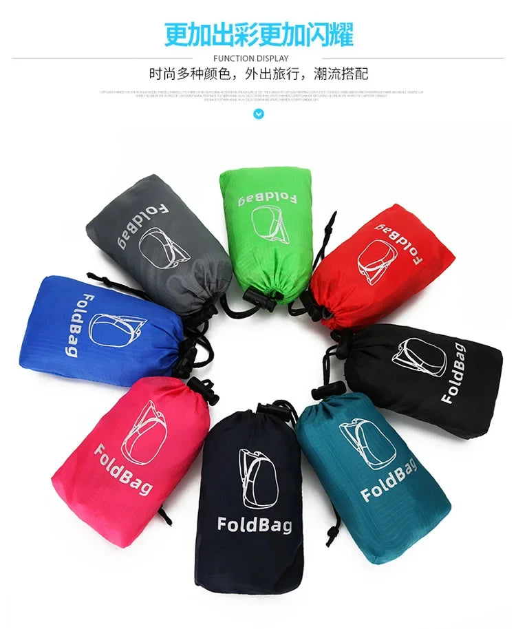 Lightweight Trail Accessories: Unisex Packable, Foldable, Outdoor Backpack for Travel, Hiking / Rungear