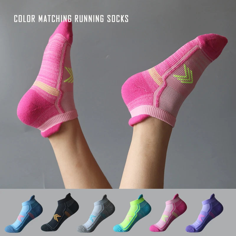 Women's Sock Accessories: Breathable, All Season, Wear Resistant, Solid Colour Running Socks / Rungear
