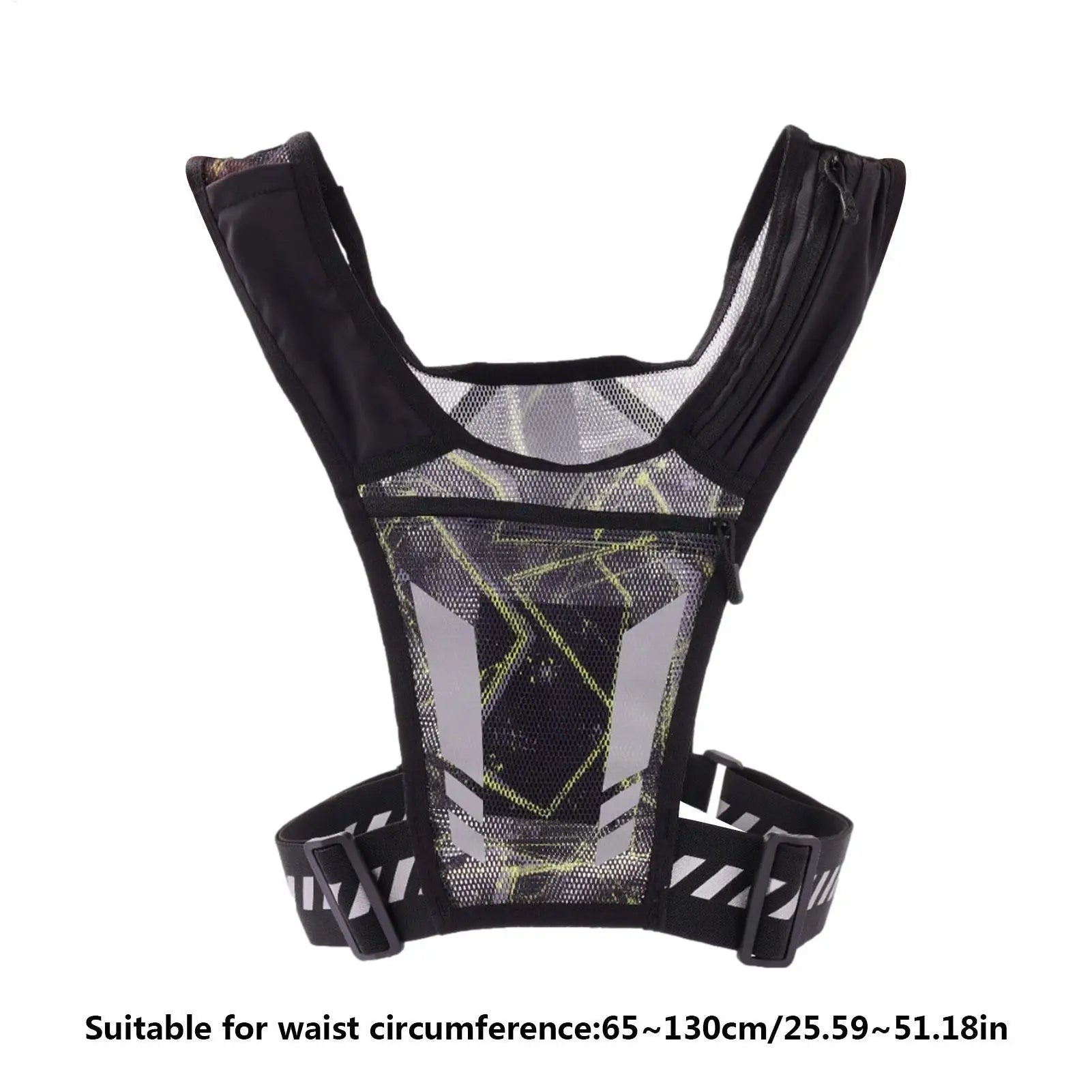 Trail Lightweight Gear: Reflective, Ultra-Light, Breathable, Outdoor Trail Running Backpack Fitness Vest / Rungear