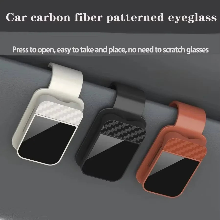 Running Sunglasses Accessories: Car Sun Visor, Sunglasses Clip Holder, Interior Organizer / Rungear