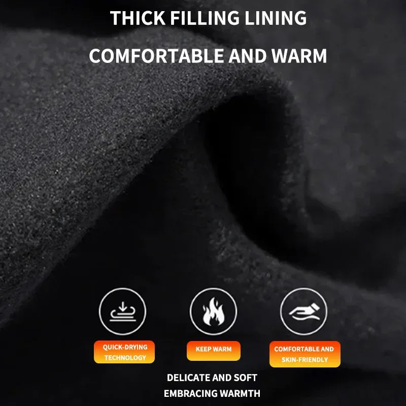 Men's Thermal Apparel: Comfortable, Breathable Double Warmth Thermal Underwear Shirt / Rungear