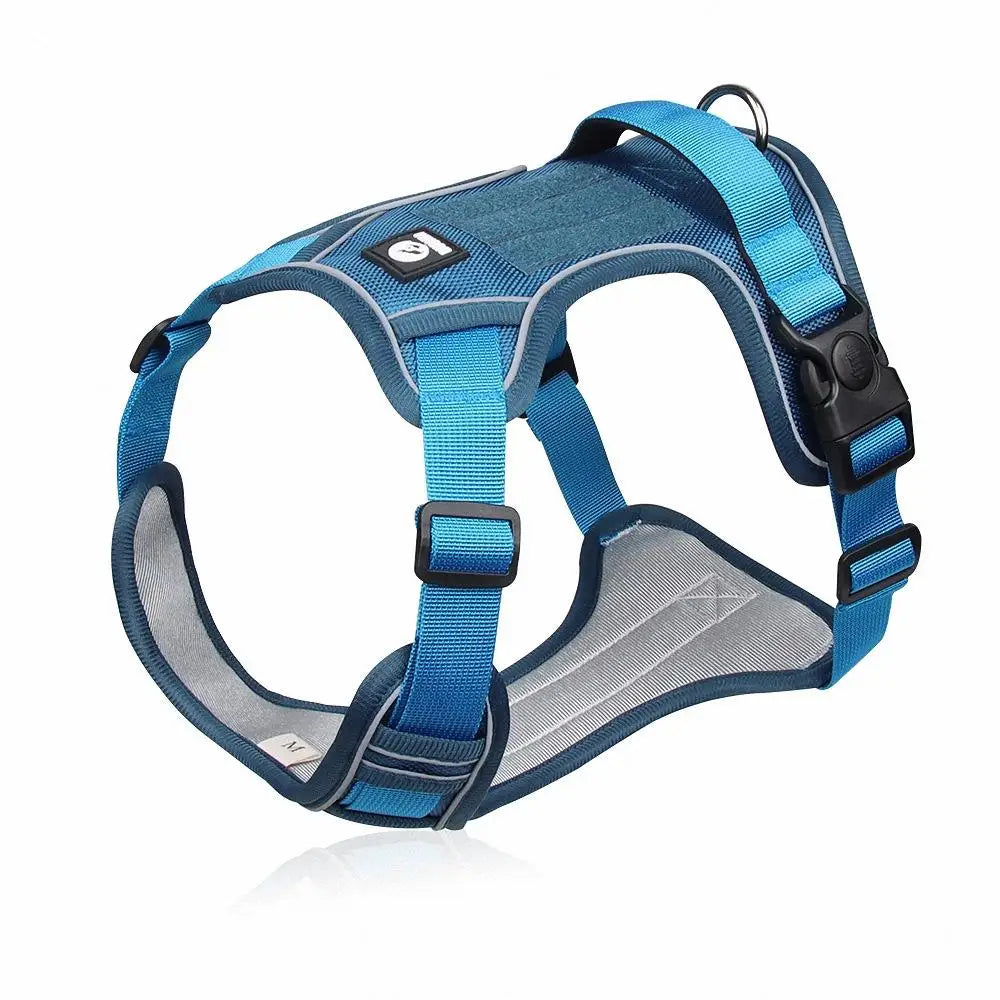 Reflective Dog Running Accessories: Adjustable Oxford Cloth Harness Vest For Medium To Large Dogs / Rungear