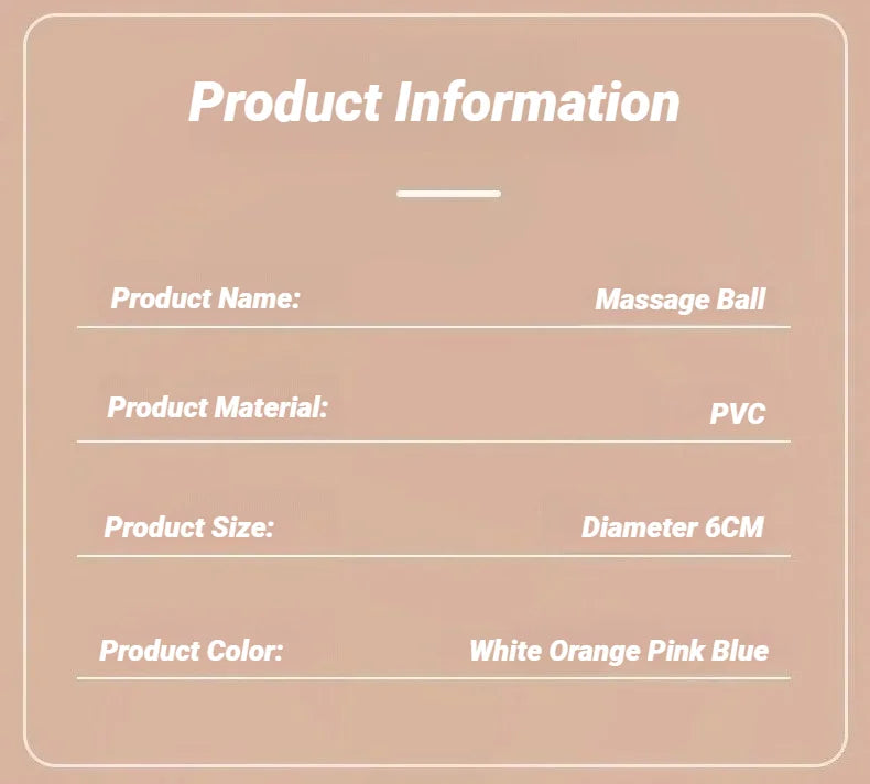 Myofascial Release Spiky Roller Massage Ball For Deep Tissue Trigger Point Muscle Recovery Pain Relief