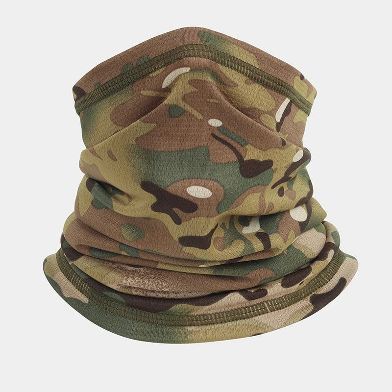 Running Gaiter Accessories: Camouflage Outdoor Sports Breathable Neck Gaiter / Rungear
