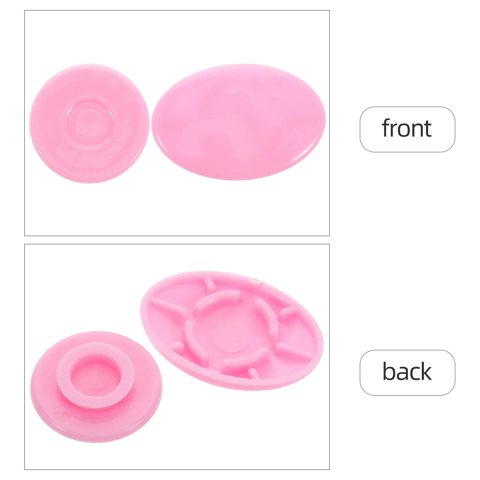Running Accessories: 8PC Race Number Fasteners For Racing Events - Pink Race Bib Pins / Rungear
