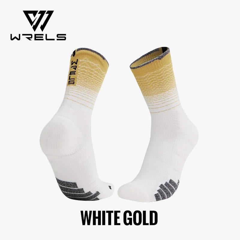 Moisture-Wicking Sock Gear: WRELS Athletic Cushion, Sweat Absorbing, Moisture Wicking Sports Socks Thickened Towel Bottom / Rungear