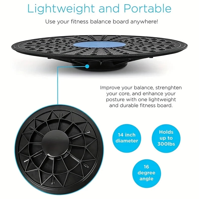 Recovery Gear Accessories: 1PC Fitness Training, Sensory Balance Board for Rehabilitation / Rungear﻿