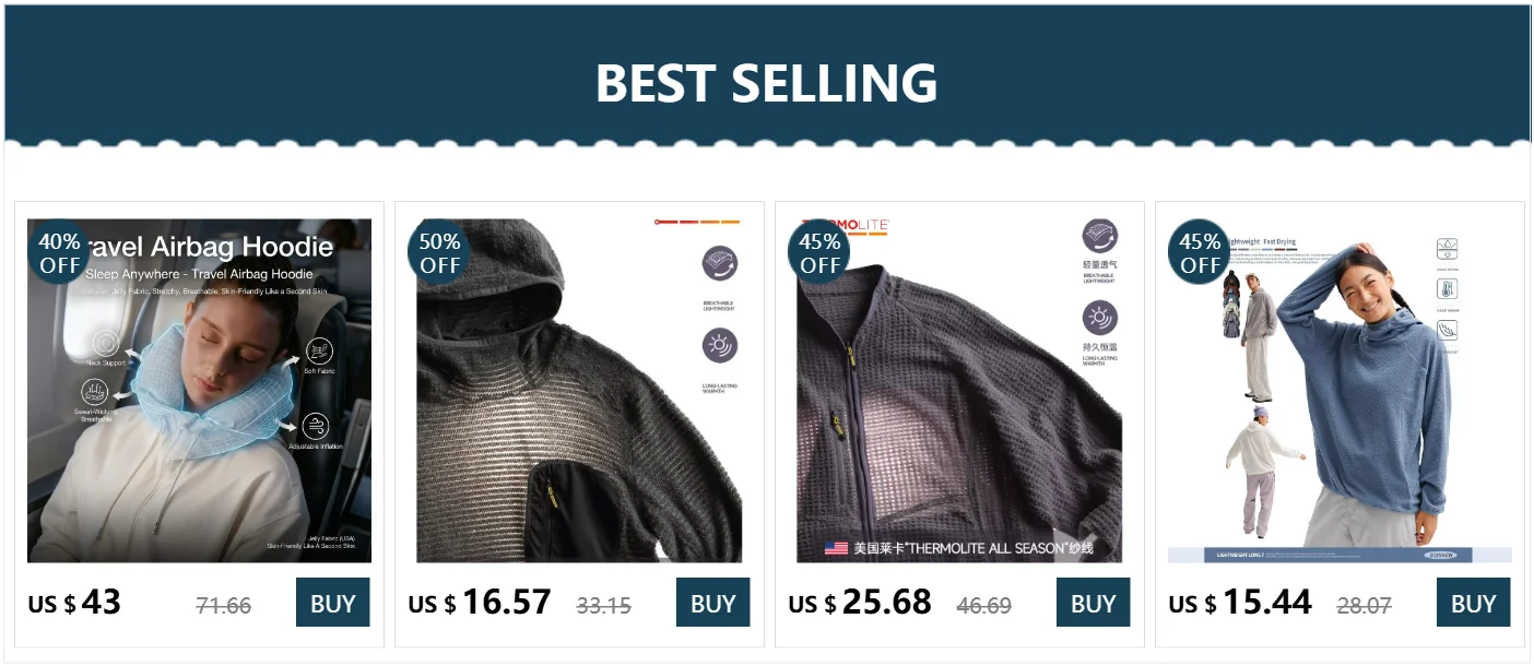 Thermolite® 2025 Unisex Lightweight Warm Hooded Sweatshirt For Autumn and Winter