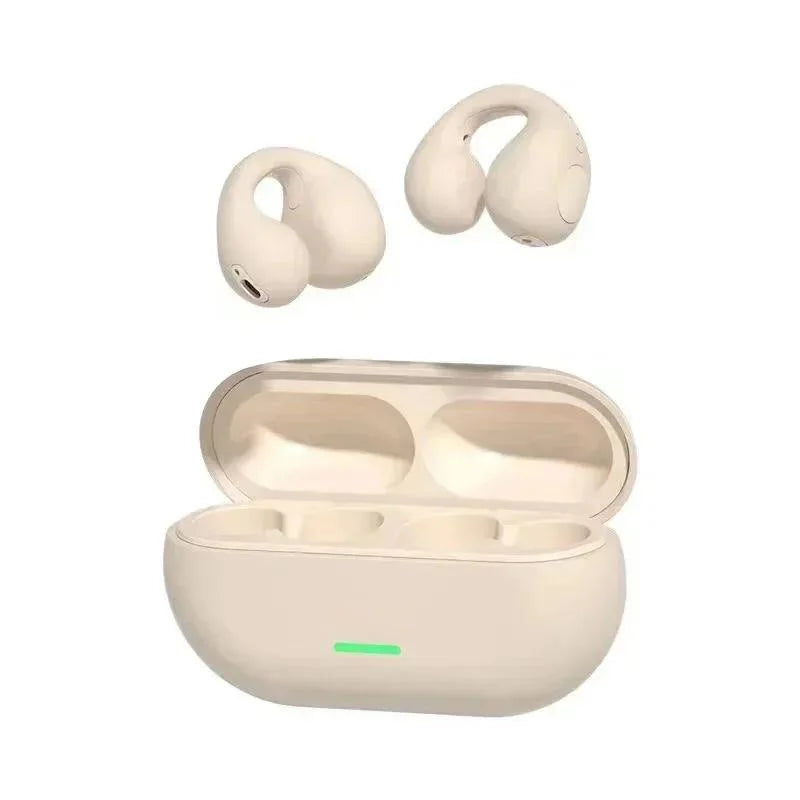 Running Tech Accessories: Bone Conduction Earphones-Clips, Bluetooth, Wireless, 3D Surround / Rungear
