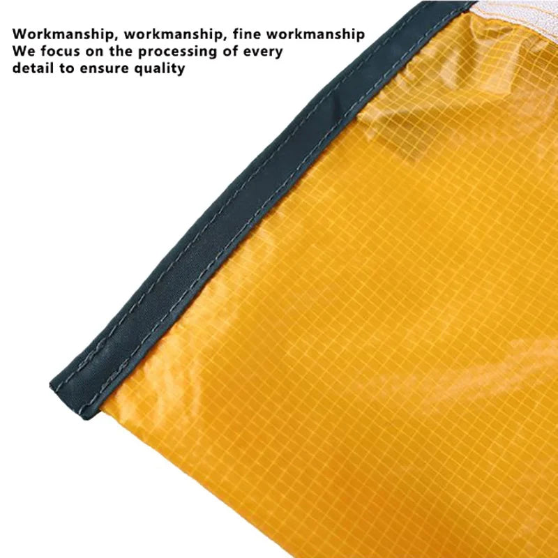 Portable Waterproof Nylon Coated Silicon Pocket Hook Pouch Organizer Reusable Storage Bag