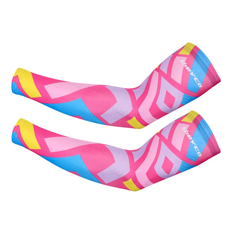 Run Gear Accessories: 1PR Breathable, Quick Dry, UV Protection, Elbow Pad Fitness Armguards, Sports Arm Warmers / Rungear