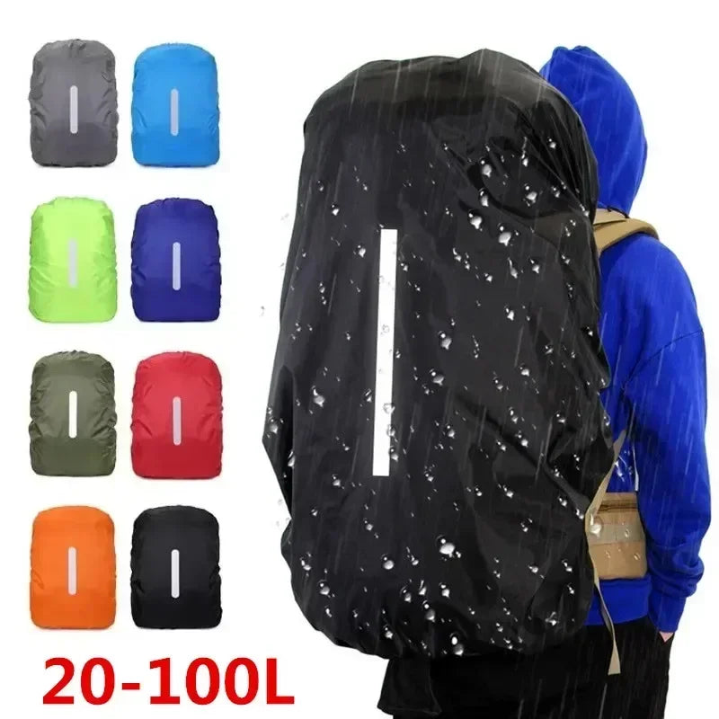 Trail Reflective Gear: Waterproof Backpack Rain Cover 20L-100L / Rungear