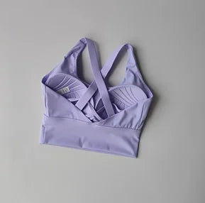 All-in-one Summer Sports High-intensity Professional Fitness Shock-Proof Running Bra