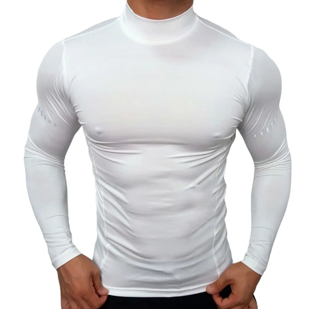 Men's Running Clothing: Long Sleeved, Compression, UV Sun Protection Shirt / Rungear