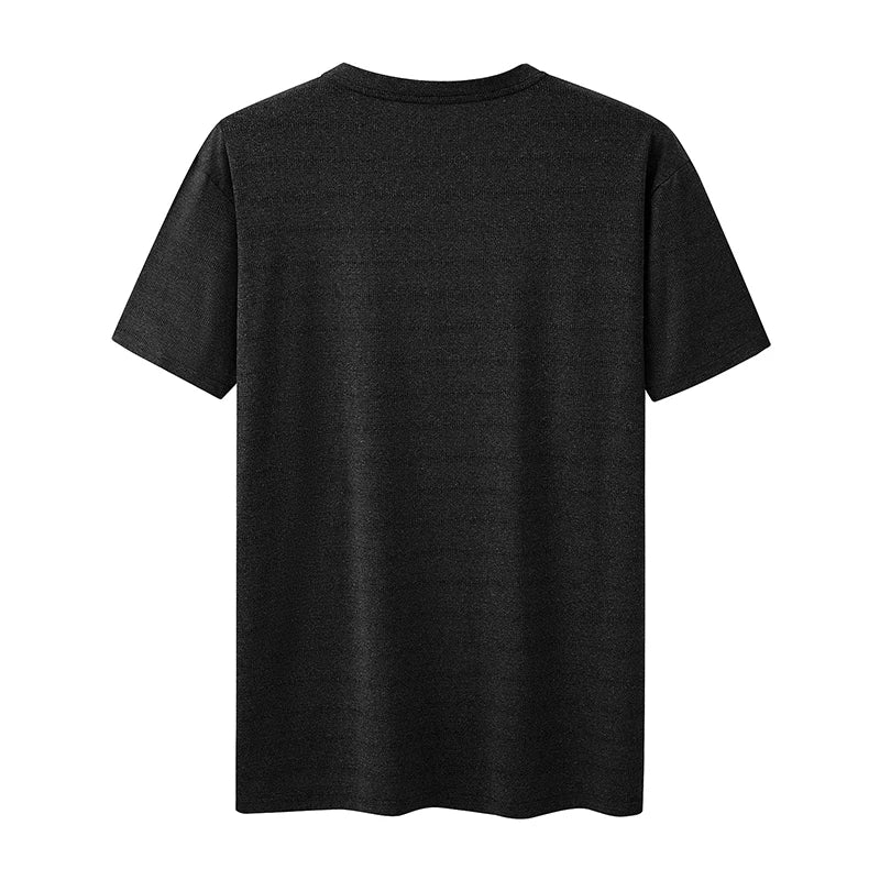 Plus Size Women's Solid Colour Soft Casual Short Sleeved Round Neck Summer T-shirt 1XL-7XLT