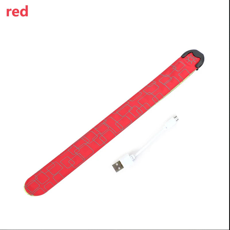 Running Safety Gear: Night Running LED Sports Safety, Rechargable Armband/ Wristband / Rungear