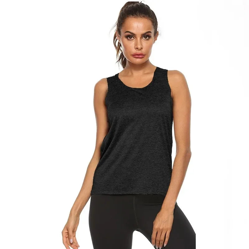 Women's Running Apparel: STOUREG Sleeveless, Quick-Dry Racerback Workout Tank Top / Rungear