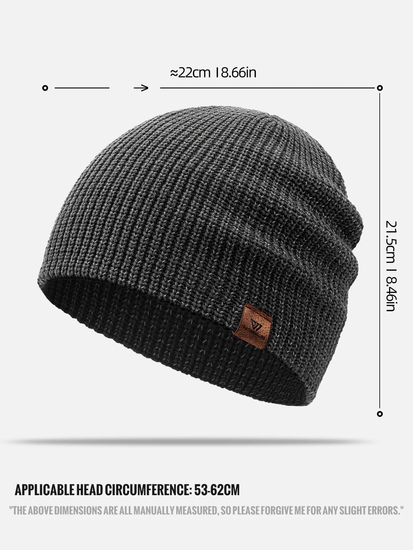 Winter Hat Apparel: WRELS Unisex, Reflective, Windproof, Winter Knitted Ear Protection Beanie / Rungear