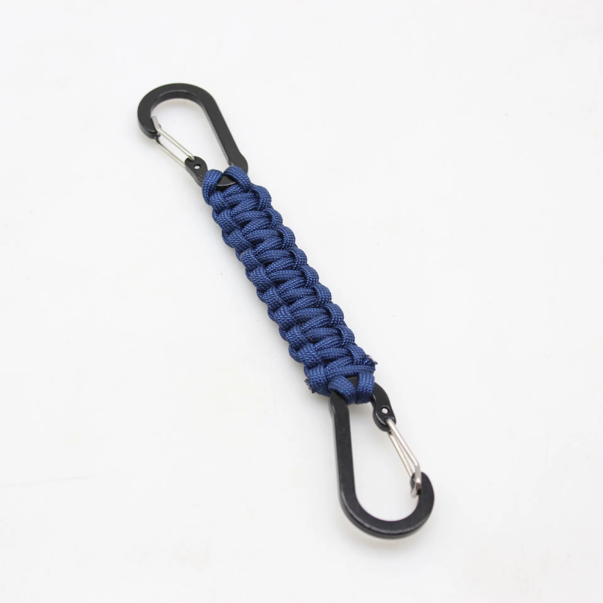 Trail Accessories: Paracord Keychain, Braided Double-Buckle Lanyard, Double Carabiners Paracord Keychain / Rungear