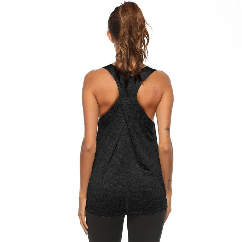Women's Running Apparel: STOUREG Sleeveless, Quick-Dry Racerback Workout Tank Top / Rungear
