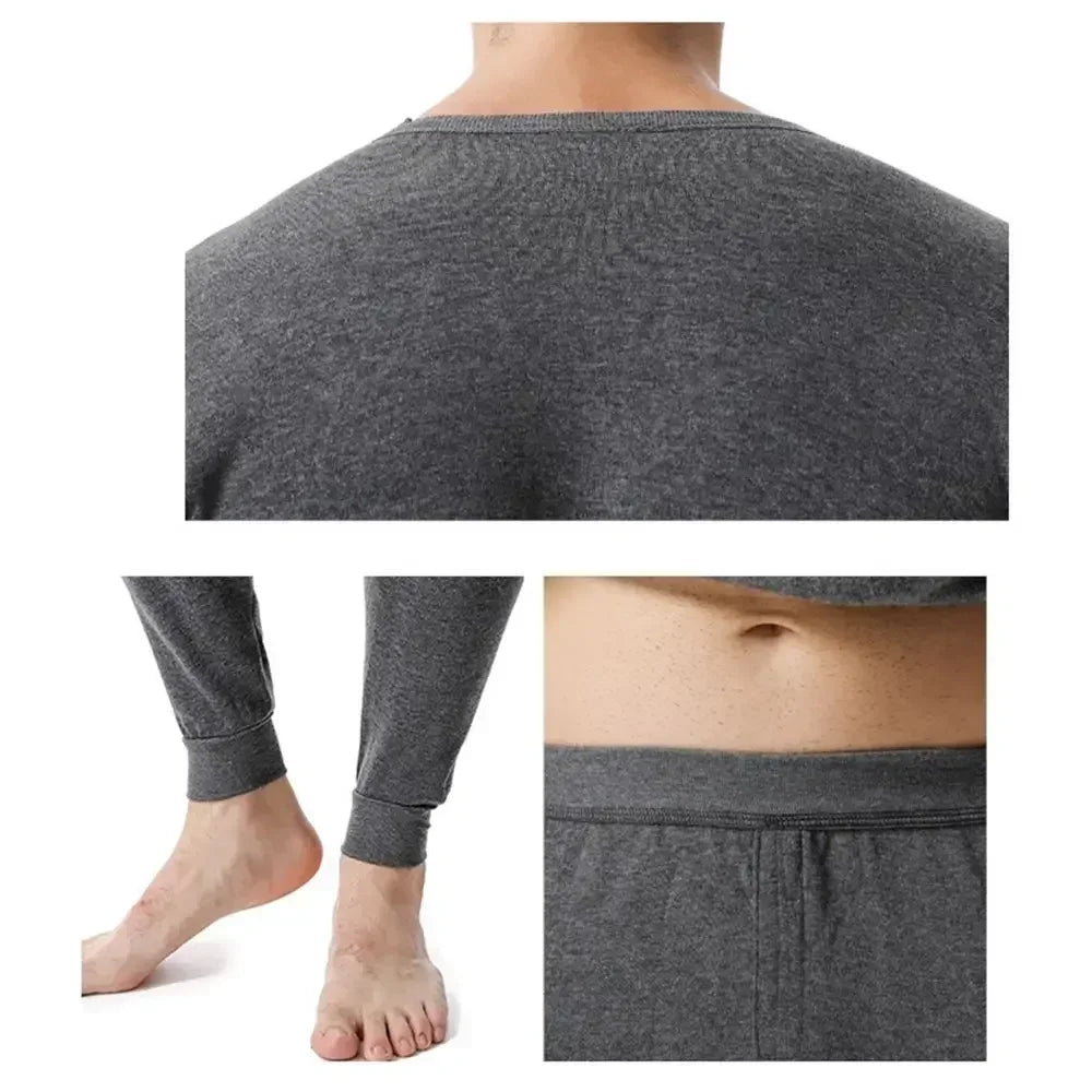 Men's Thermal Apparel: Moisture-Wicking Breathable Long Thermal Underwear Set / Rungear