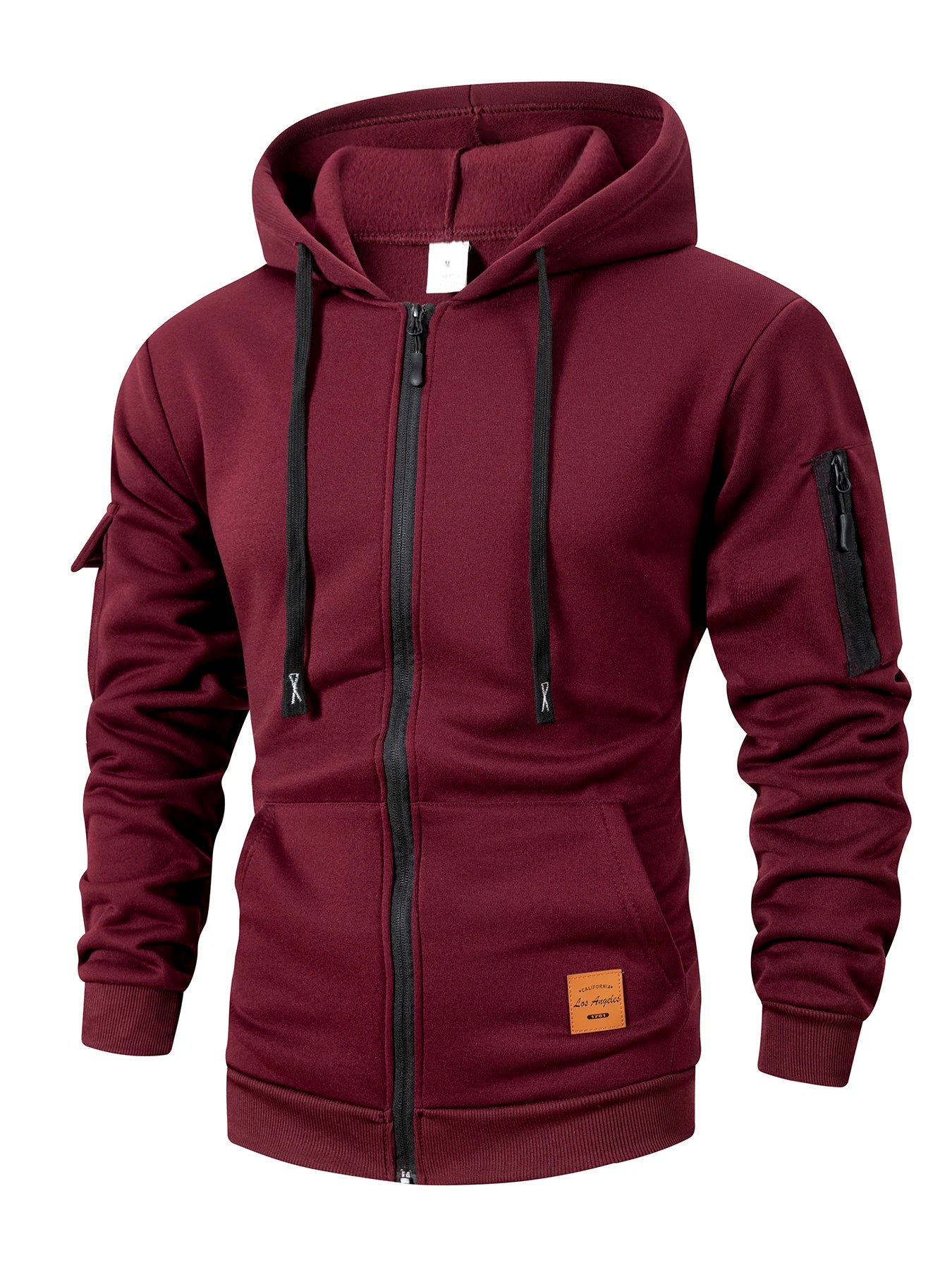 Men's Running Clothing: Hoodie With Kangaroo Pocket, Long Sleeved Sports Apparel S-XXL / Rungear
