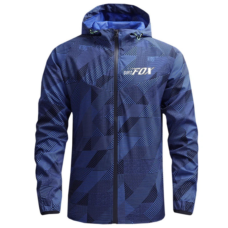 Men's Jacket Apparel: DIRTFOX Windproof Light Jacket For Mountain, Hiking, Walking / Rungear