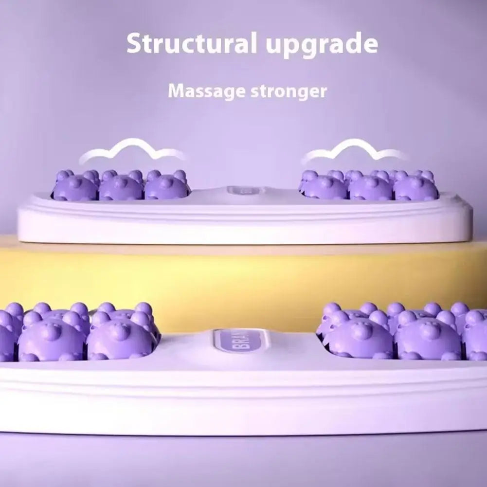 Dual Foot Massage Bead Roller Massager Acupoint Stimulation Tool Home Foot Therapy For Tired Feet Relaxation