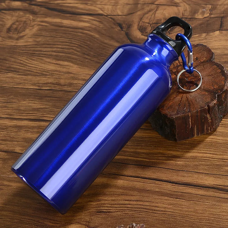 Portable Alloy Water Bottle 500ml Hiking Walking Running and Everyday Use