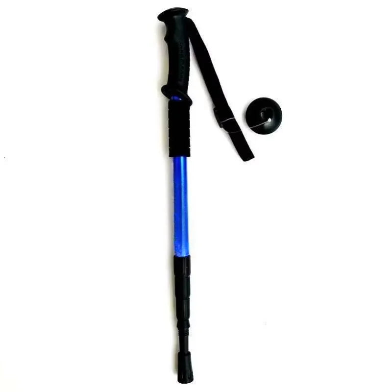 Trail Gear Accessories: Trekking Poles Shock Absorption Foldable Ultralight Hiking Pole Suitable For Outdoor Camping Mountaineering Backpacking And Trip