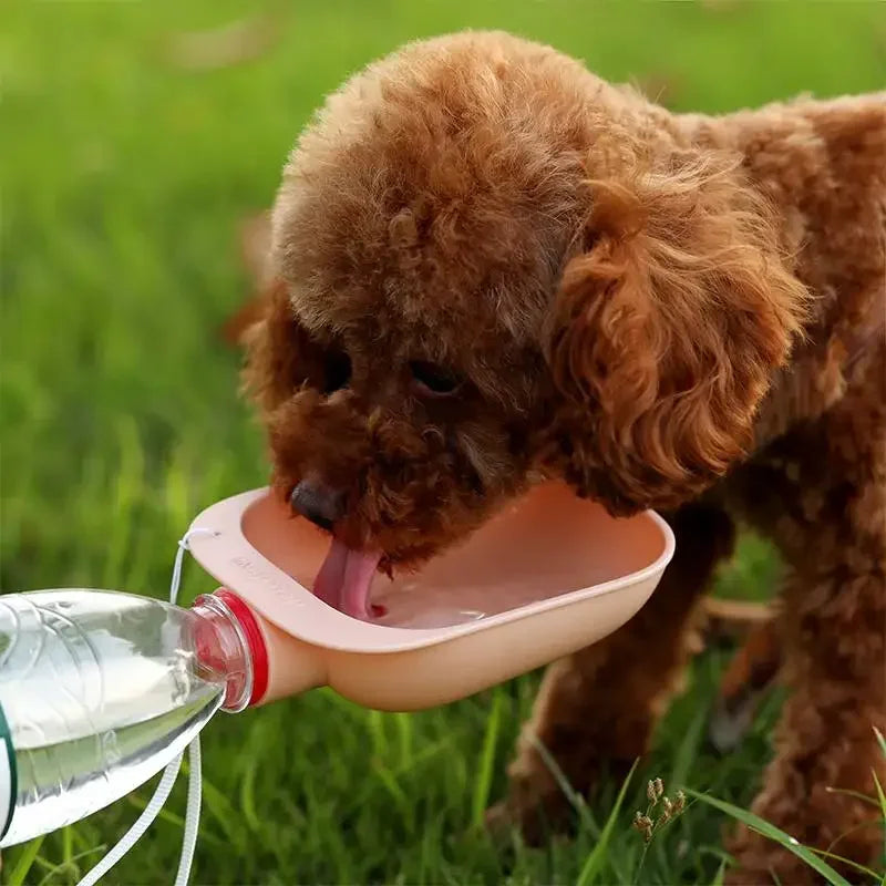 Portable Outdoors Travel Drinking Water Bowl Feeder Bottle Pet Dog For Dogs And Cats Pet Supplies