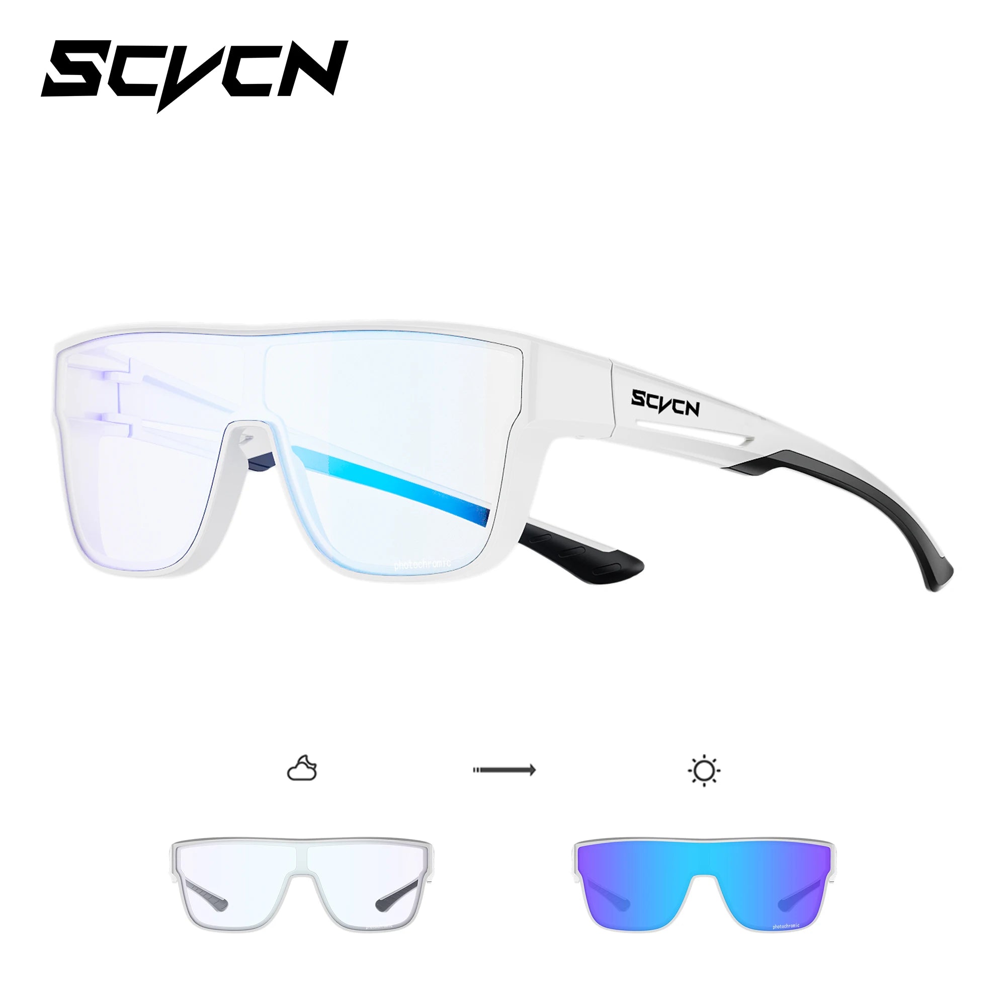 Sunglasses Gear Accessories: SCVCN Unisex Sunglasses for Outdoor Sport UV400 / Rungear
