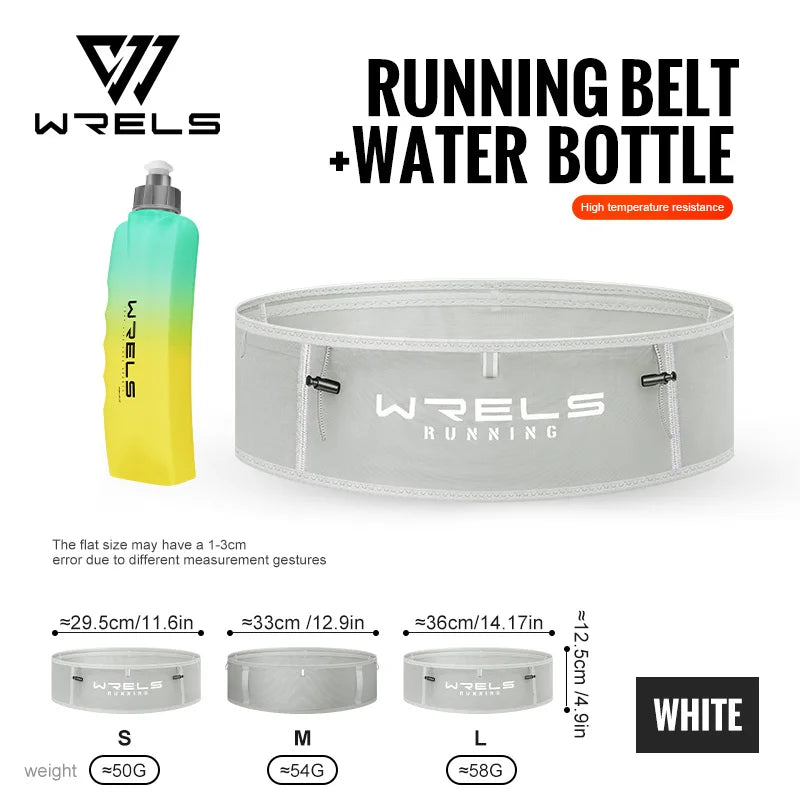 Running Belt Gear: WRELS, Multi-Functional, Large Capacity, Breathable, Invisible Running Waist Bag / Rungear