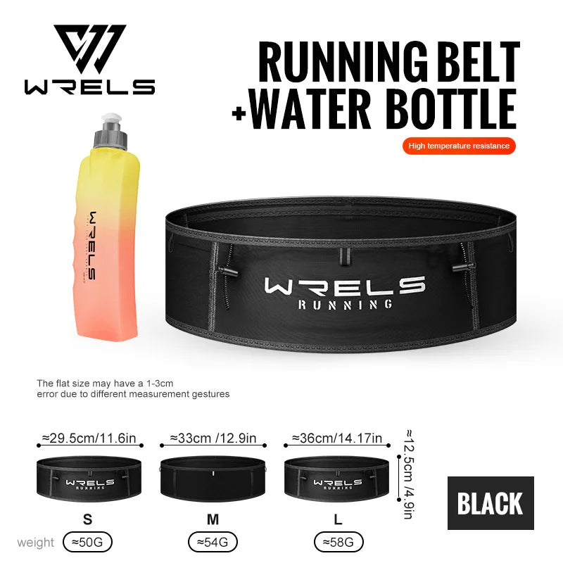 Running Belt Gear: WRELS, Multi-Functional, Large Capacity, Breathable, Invisible Running Waist Bag / Rungear