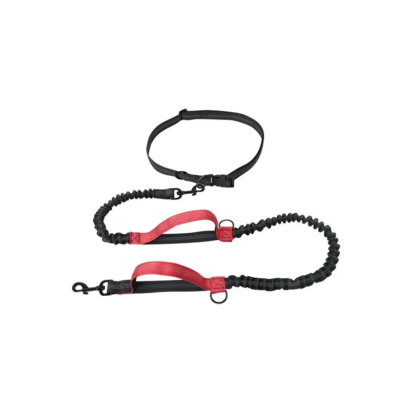 Dog Gear Accessories: Reflective, Hands Free, Retractable Belt Dog Leash with Adjustable Waist Rope For Outdoor Running / Rungear