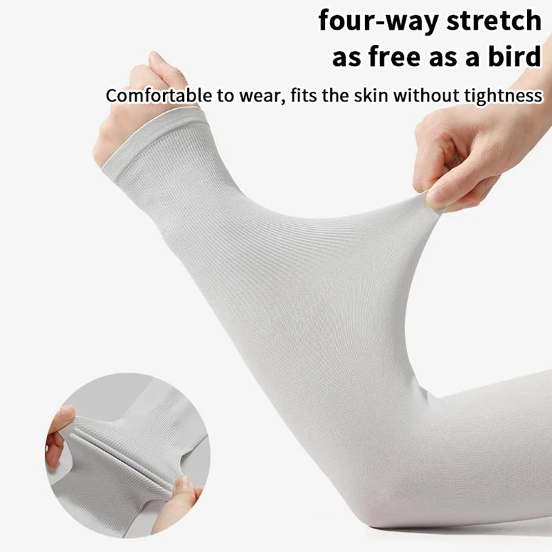 Quick Dry Accessories Gear: Soft, Comfortable Arm Cover Sleeves for Sun Protection / Rungear