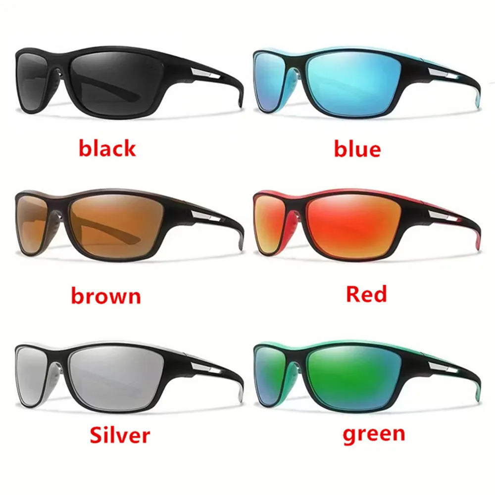 Sunglasses Gear Accessories: Shimano UV400 Unisex Polarized Protective Outdoor Sports Sunglasses / Rungear