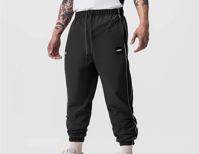 Men's Quick Dry Apparel: Loose Fit, Casual, Breathable Sports Workout Sweatpants for Running, All Sports / Rungear