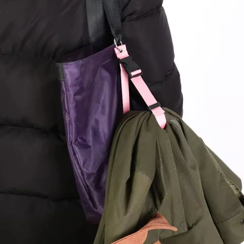 Portable Travel Luggage External Backpack Strap With Release Buckle Strap