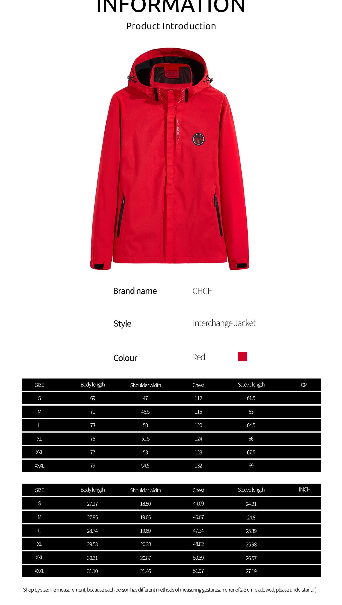 Unisex Windbreaker Jacket: Spliced Colour, Thin, Spring Interchange Windbreaker Outdoors Jacket / Rungear