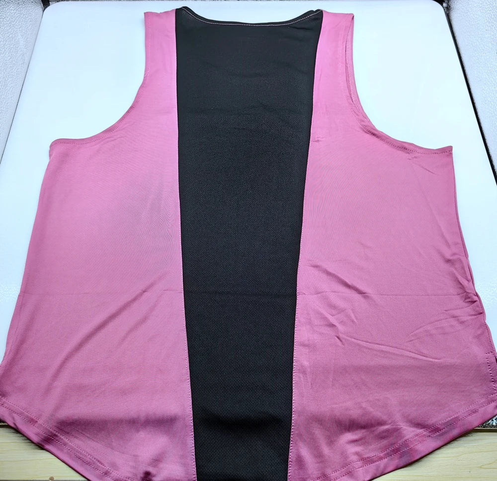 Men's Quick-Dry Apparel: Sleeveless, Breathable Mesh, Quick-Dry Workout Fitness Tank Top Singlet / Rungear