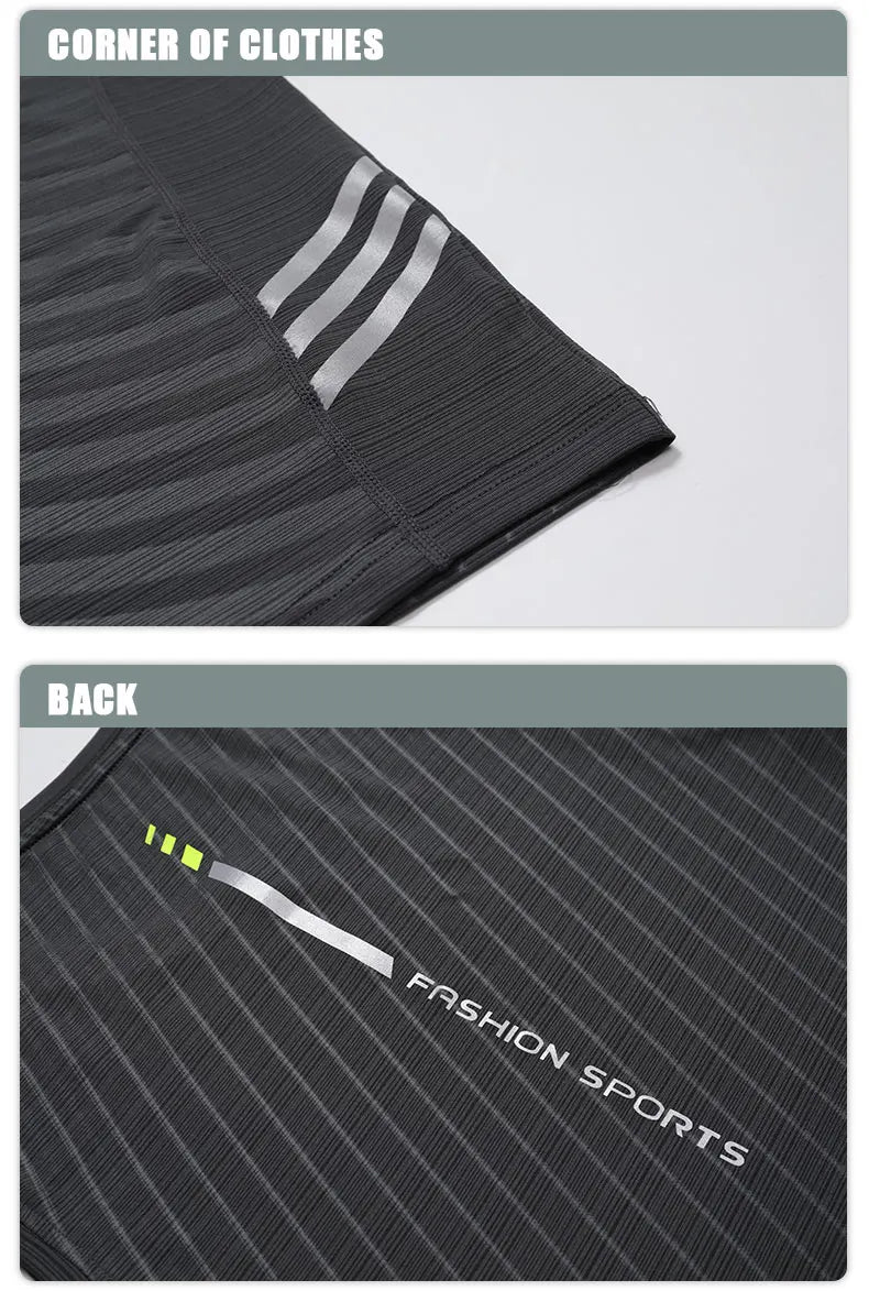 Men's Running Apparel: Marathon Fitness Wear, Undershirt Layer Ice Vest Sports Singlet / Rungear