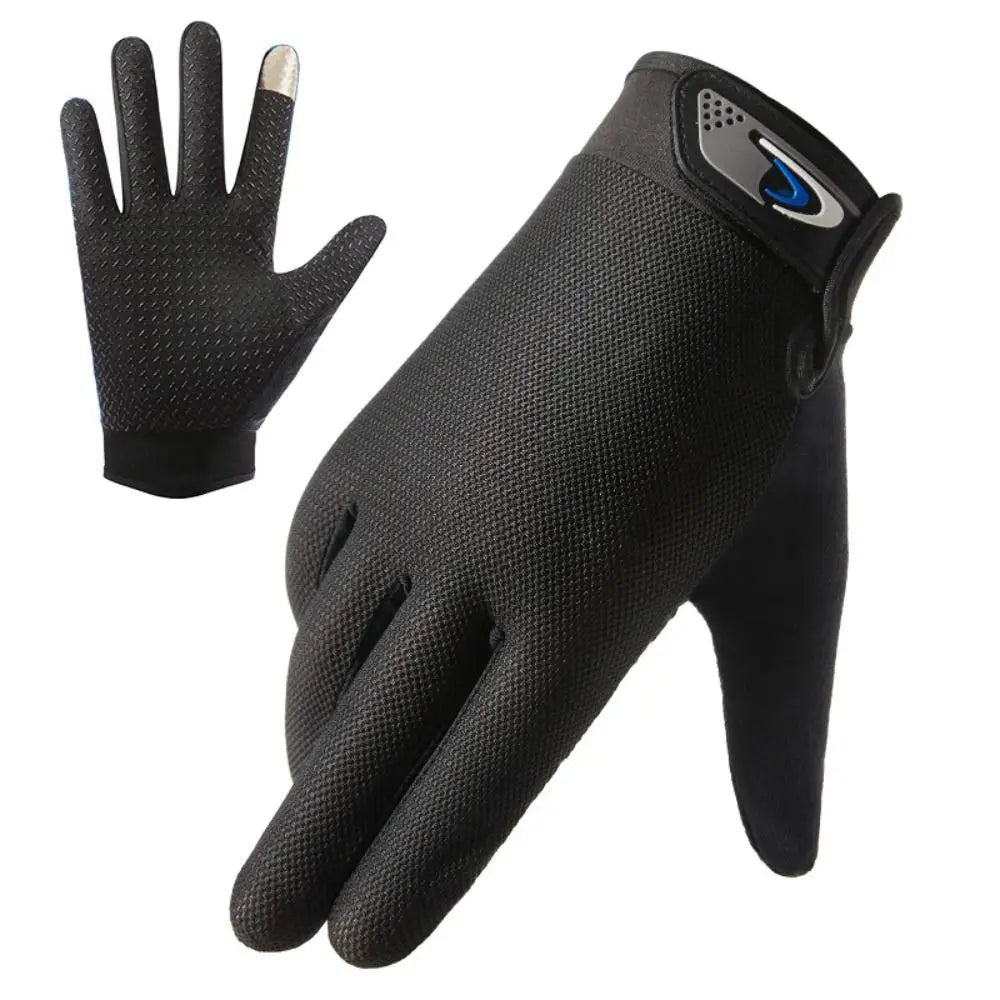 Running Gloves Gear: Ice Silk, Sun Protection, Touch Screen Full Finger Gloves / Rungear
