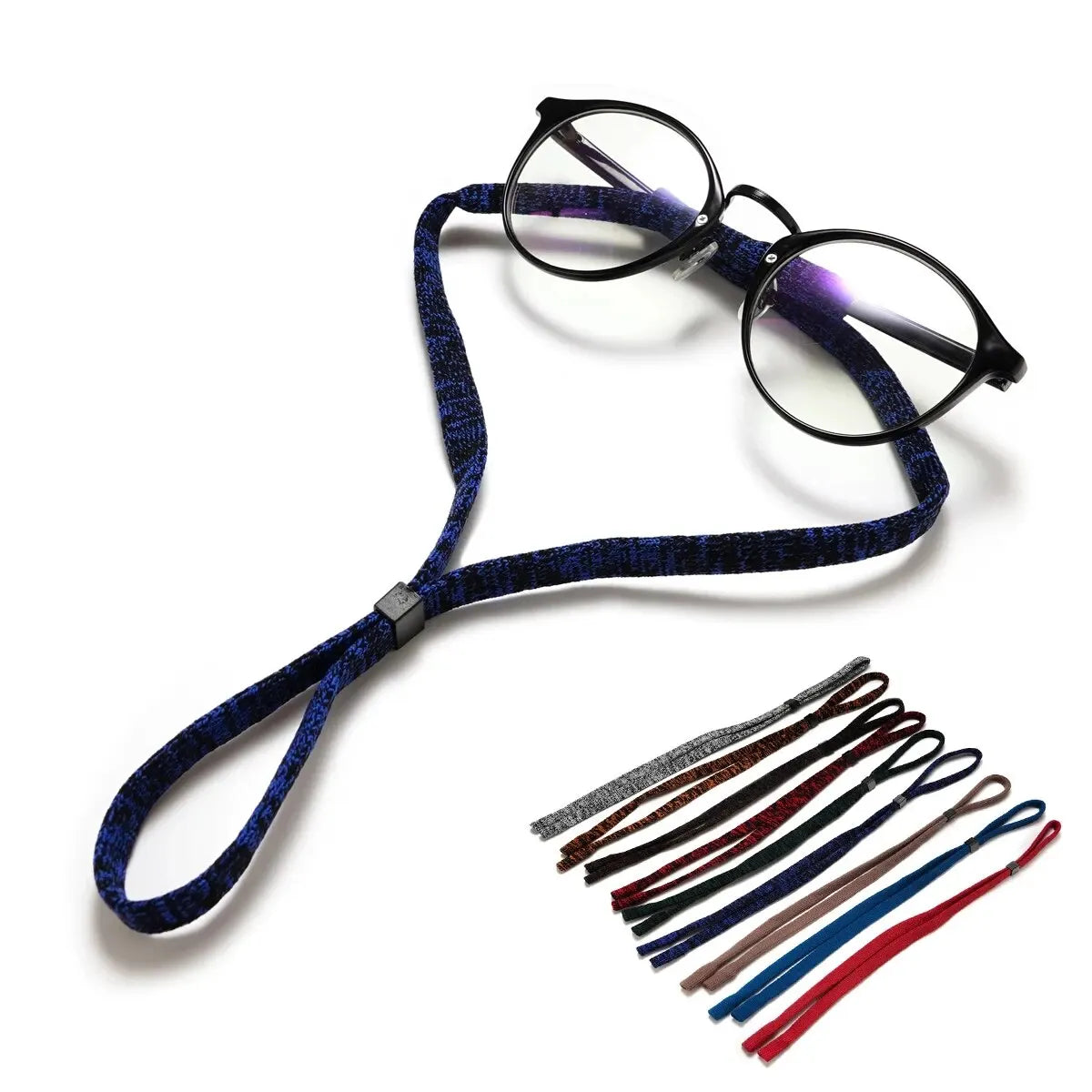 Unisex Anti-Slip Eyeglasses Cord ,10 Colours Glasses Lanyard For Outdoors Sports