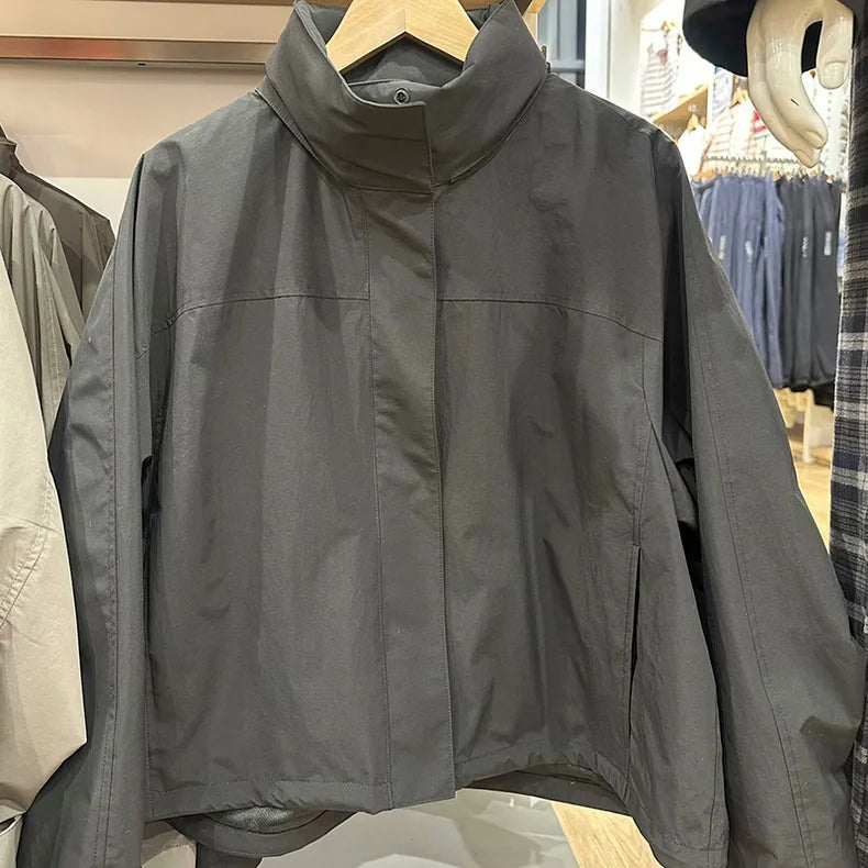 Women's Hooded Casual Jacket – Lightweight, Single-Breasted, Relaxed Fit | Summer Outwear | S–XL