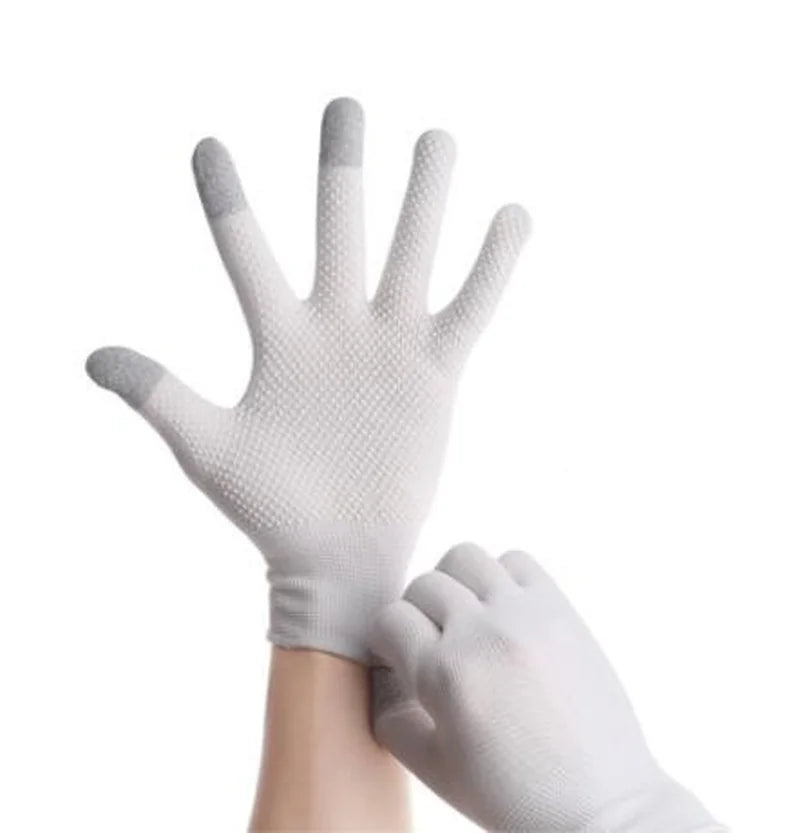 Winter Running Accessories: Unisex, Thin Breathable, Anti-Slip GEL Touch Screen Gloves For Running / Rungear