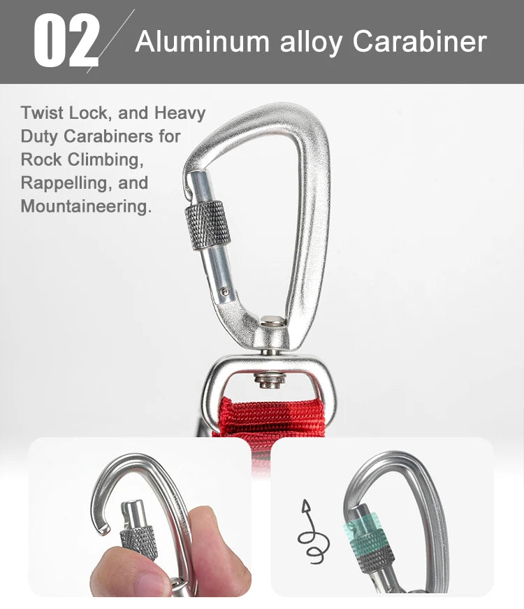 NEW Pet Hands-Free Reflective Stitching Bungee Leash For Medium to Large Dogs With Carabiner