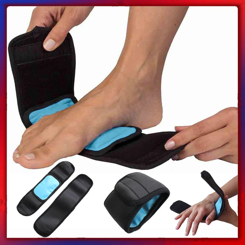 Running Recovery Gear: Reusable, Gel Strap Hot/ Cold Therapy Pack Wrap for Pain Relief 10ML / Rungear