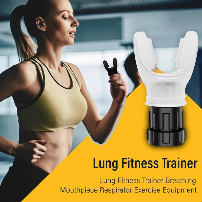 Running Tech Gear: Adjustable, Portable, Silicone Resistance Breathing Fitness Device / Rungear