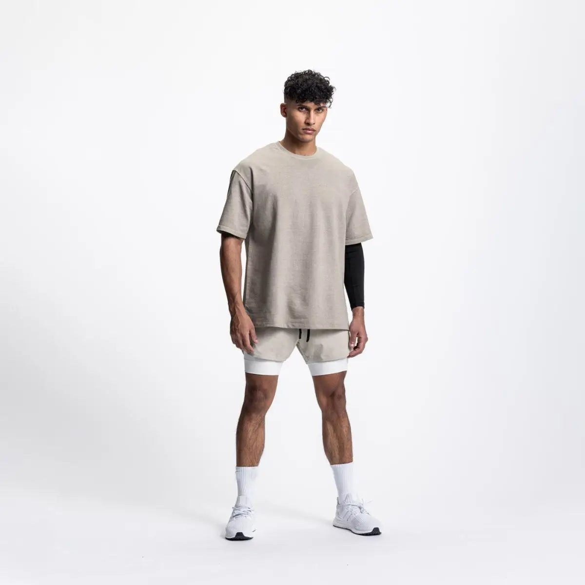 Men's Double Layer Shorts: 2 in 1 Breathable, Double Layer, Quick Dry, Running Workout Sports Shorts / Rungear